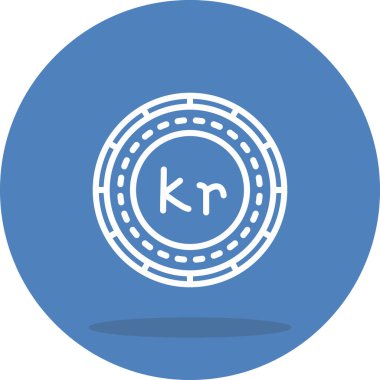 Estonya Sikkesi Sofistike Özel Vektör Sanatı Objesi