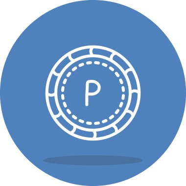 Pula madeni para simgesi, ulusal para birimi