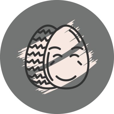 Joy simgesi basit düz çizim