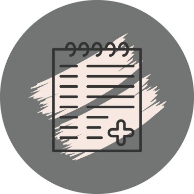 Tıbbi Grafik Dengeli Düz Sanat Özelliği