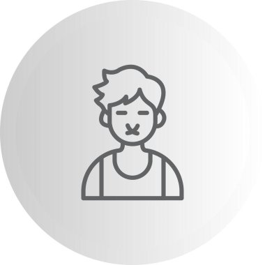 Uygulamalar veya web sayfaları için uygun sessiz çocuk simgeleri