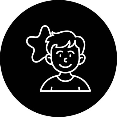 düz geribildirim simgesi vektör çizimi 