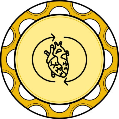 Kardiyak Rehabilitasyon Sofistike Temiz Ürün Grafik Şekli