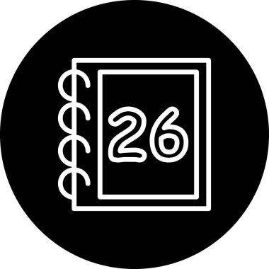 26 Web simgesi vektör illüstrasyonu