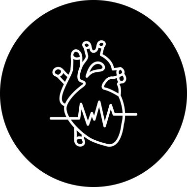 Kalp atışı Belirgin Temiz Damgalama Grafik ŞekliName