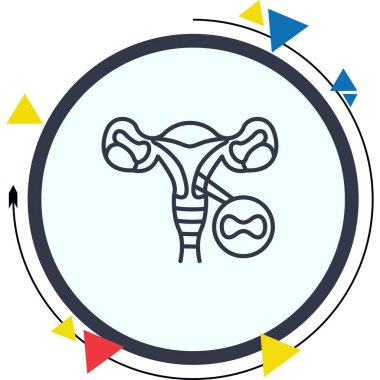 Doğum Kontrol Yüzüğü Simgesi, Basit İllüstrasyon