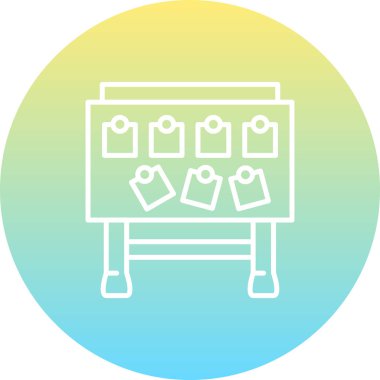 Okul Bildirim Kurulu Eşsiz Soyut Markalaştırma Grafiksel ŞekliName