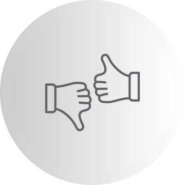 Web simgesi vektör illüstrasyonundan hoşlanmadım