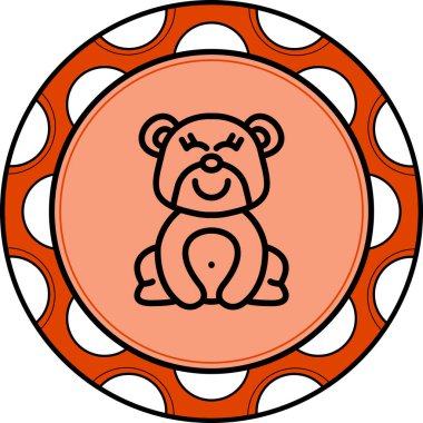 Mutluluk Ayısı Dengeli Profesyonel Düz Sanat Düzeni