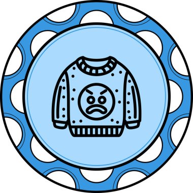 Öfkeli Yaratıcı Minimum Vektör Sanatı