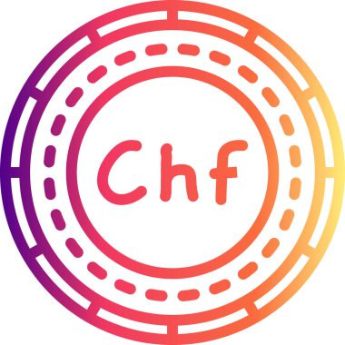 Lihtenştayn Madeni Parası Belirgin Asgari Markalaştırma Vektör Varlığı