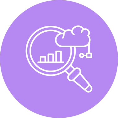 Bulut Analizleri Profesyonel Temiz Kullanıcı Arayüzü Elemanı