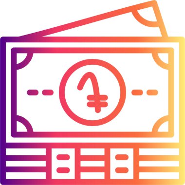 Ermenistan Notları Minimum Düz Kullanıcı Deneyimi Sembolü