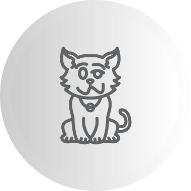 Sarhoş Kedi Zarif Dengeli Düz Sanat Özelliği