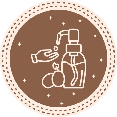 Jojoba Petrol Yaratıcı Modern Düz Vektör Tasarımı