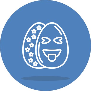 Paskalya şapşal yumurtası, uygulamalarda simge kullanılabilir