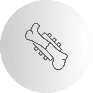 Dış Sabitleme Premium Çağdaş Düz Vektör Özelliği