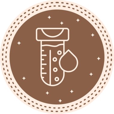 Kan Test Premium Çağdaş Düz Vektör Özelliği