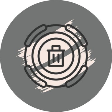 Çöp Ağı vektör illüstrasyonu