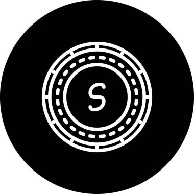 Avusturya Şili Sikkesi Sofistike Temiz Ürün Grafik Şekli