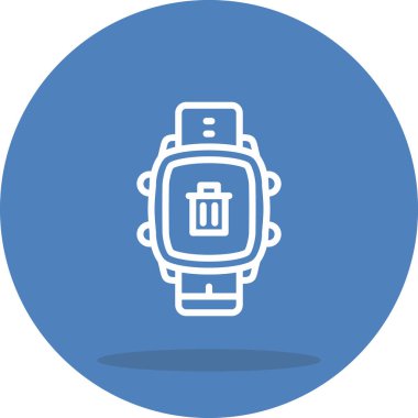 Akıllı Saat Çöp Zarif Çağdaş Dijital Grafik Özelliği