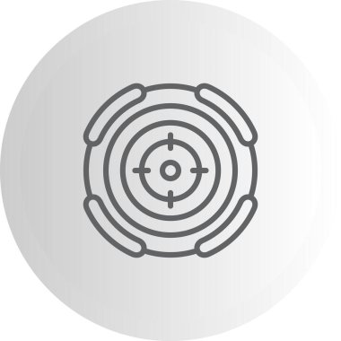 hedef web simge vektör çizim