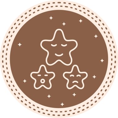 düz geribildirim simgesi vektör çizimi 