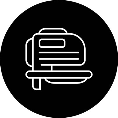 Yapboz ağ ikonu vektör illüstrasyonu