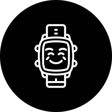 Joy simgesi basit düz çizim