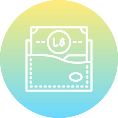 Liberya Cüzdanı Dinamik Modern Yaratıcı Vektör Varlığı