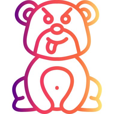 Bear Alaycı Yaratıcı İşlevsel Web Grafik Sembolü