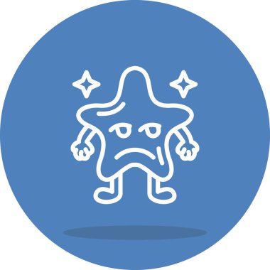 Eğlenilmeyen Yıldız Dinamik Modern Yaratıcı Vektör Varlığı