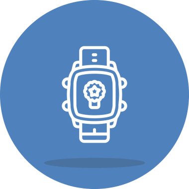 Akıllı Saat Ödülü Yaratıcı Modern Düz Vektör Tasarımı