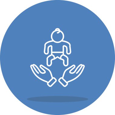 Bebek Bakımı Seçkin Markalı Vektör Varlığı