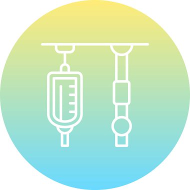 IV Drip Biçimli Markalaştırma Vektörü Özelliği