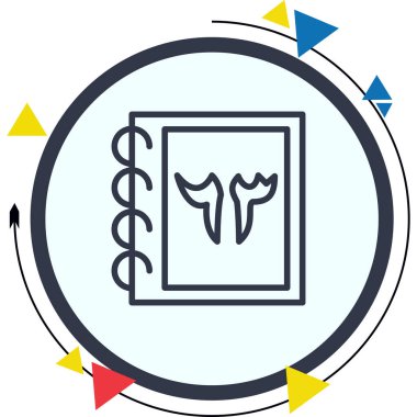 Altmış üç Web simgesi vektör illüstrasyonu