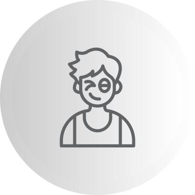 Erkek Gözü Kalın Web Grafik Çizimi