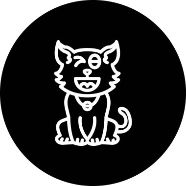 Yaramaz Kedi Entellektüel Temiz Ürün Grafik Şekli