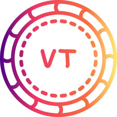 Vatu para simgesi, para birimi simgesi