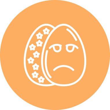 Paskalya Üzücü Yumurta Yüksek Kaliteli Modern Vektör Elementi