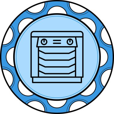 Hava Temizleyici Premium Çağdaş Düz Vektör Özelliği