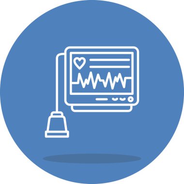 Ekokardiyogram Şekil Değiştirilmiş Marka Vektörü Özelliği