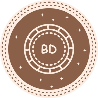 Bahreyn madeni para ikonu, ulusal para birimi