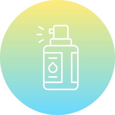 Skin Toner Simgesi, Basit İllüstrasyon