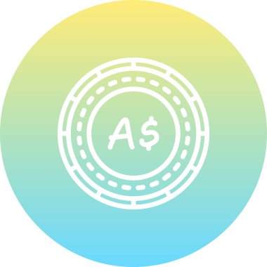 Tuvalu Madeni Parası Özel Profesyonel Yaratıcı Grafik Elementi