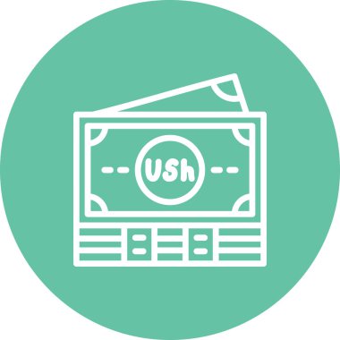 Uganda Notları Profesyonel Temiz Düz Grafik Özelliği