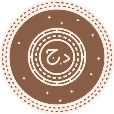 Cezayir Sikkesi İşlevsel Markalaşma Grafiksel Elementi