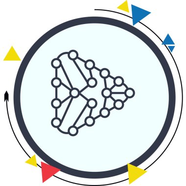 Tekrarlayan Nöral Ağ Dengeli Yenilikçi Ürün Grafiksel Elementi