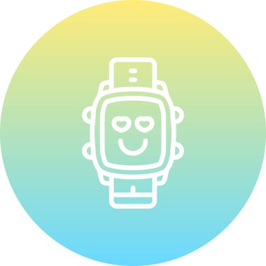 Gülümseyen Aşk Gözleri 'ni İzle Farklı Profesyonel Yaratıcı Grafik Elementi Çevir