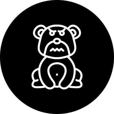 Ağlayan Ayı Seçkin Dijital Tasarım Sembolü